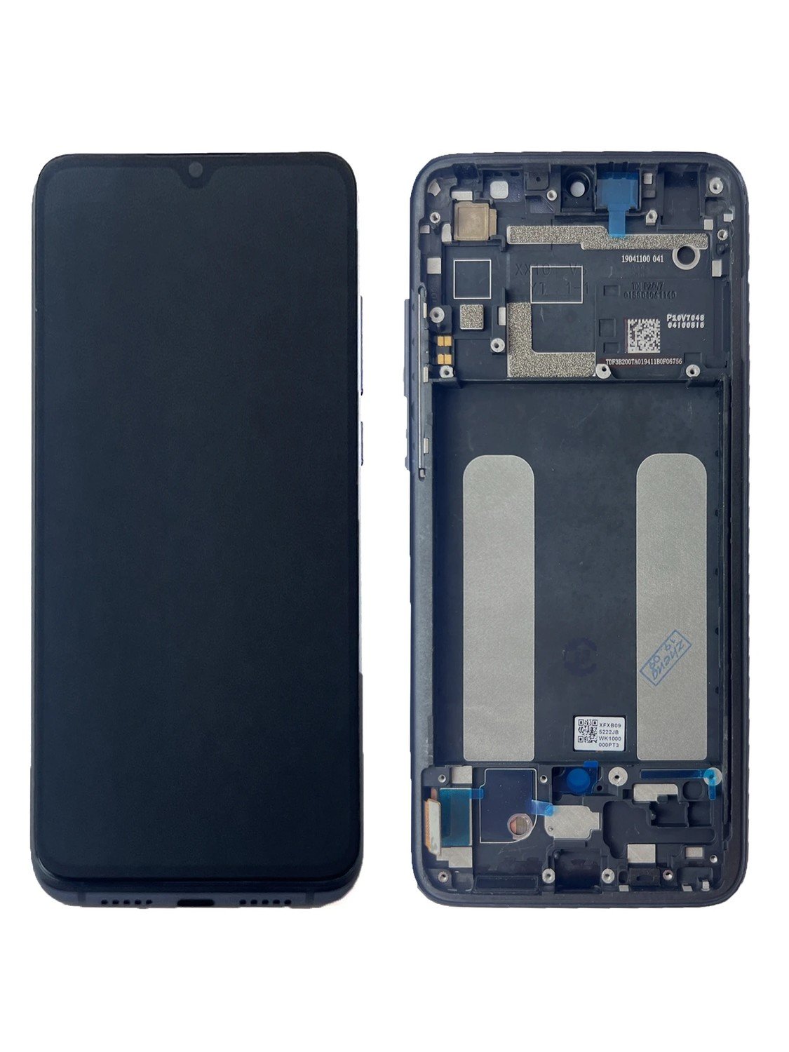 Displej s rámečkem Xiaomi Mi 9 lite černý