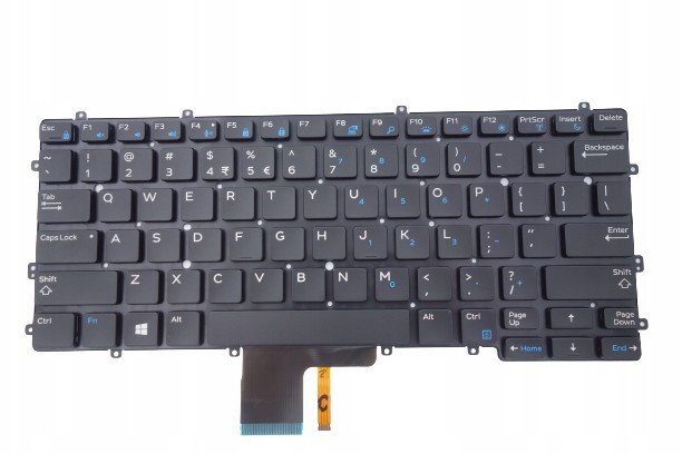 Oryg Pl Klávesnice Dell Latitude 7370 Nsk-lzabc
