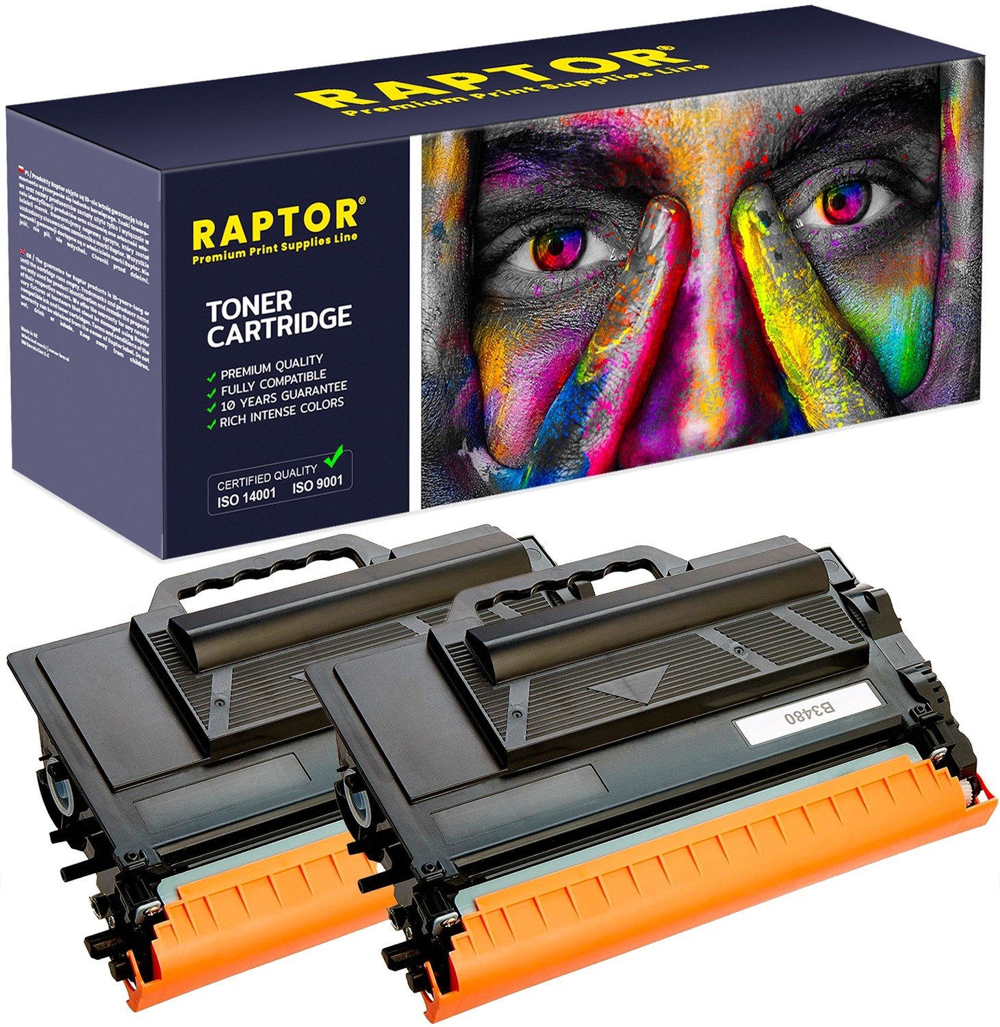 2x Toner TN-3480 do tiskárny Brother MFC-L5750DW