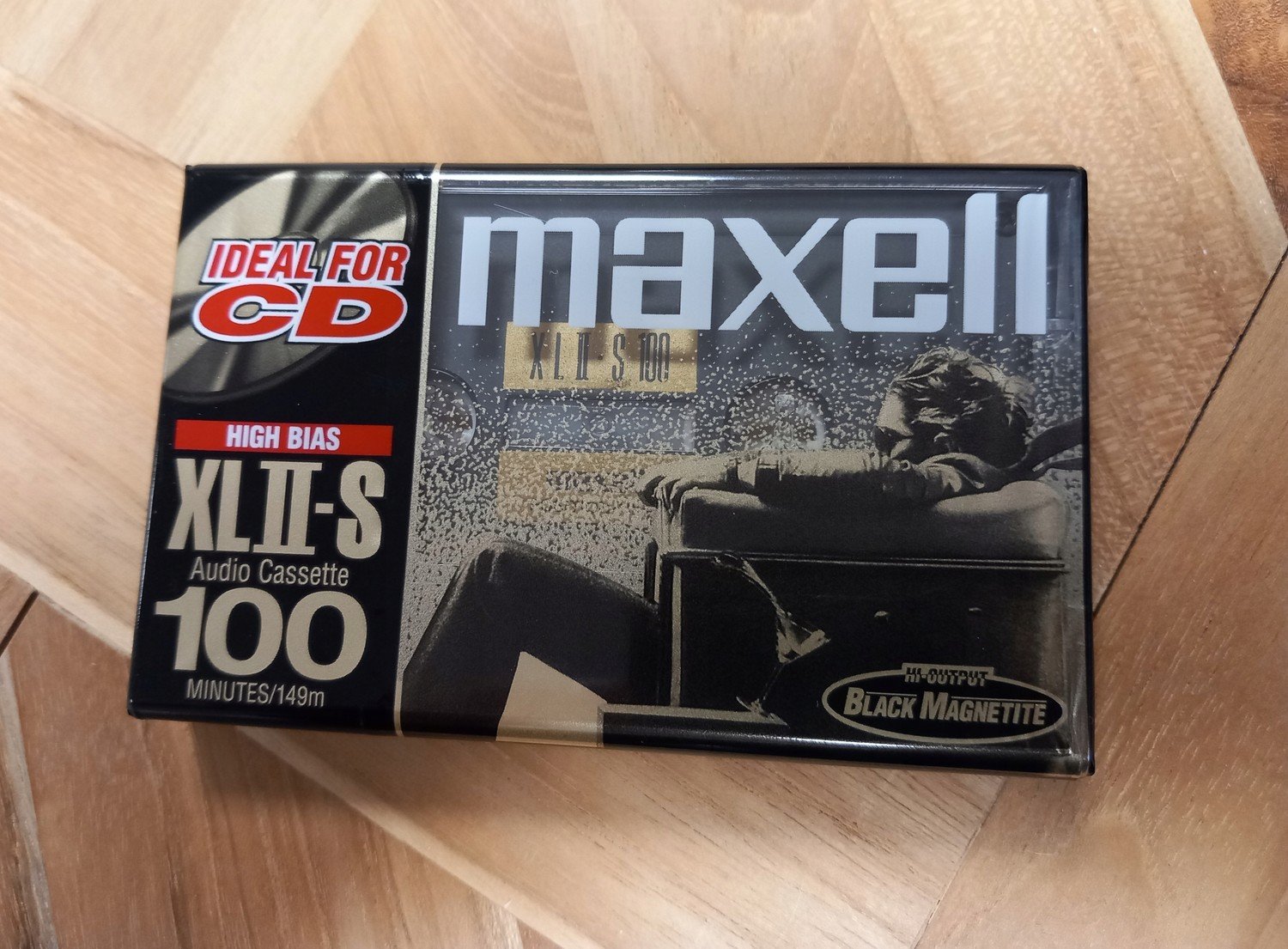 Maxell Xlii-s 100 magnetofonová kazeta