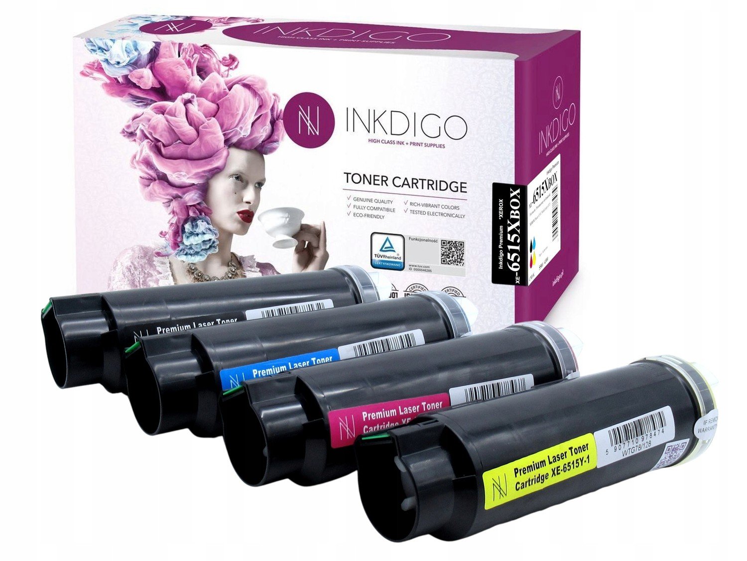 Sada náhradních tonerů pro Xerox 6510 6515