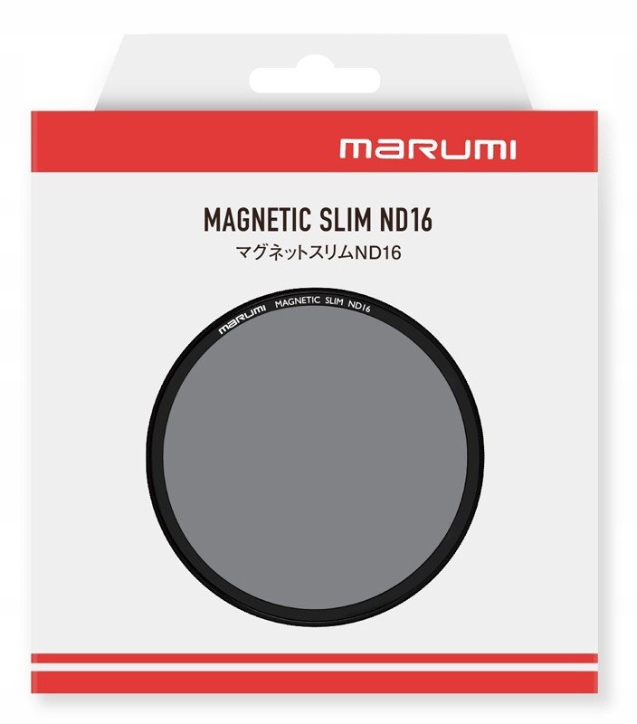 Nd šedý filtr Marumi Magnetic Slim ND16 82 mm