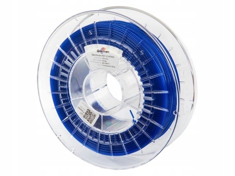 Spectrum Filament Petg HT100 Blue Tr 1 kg