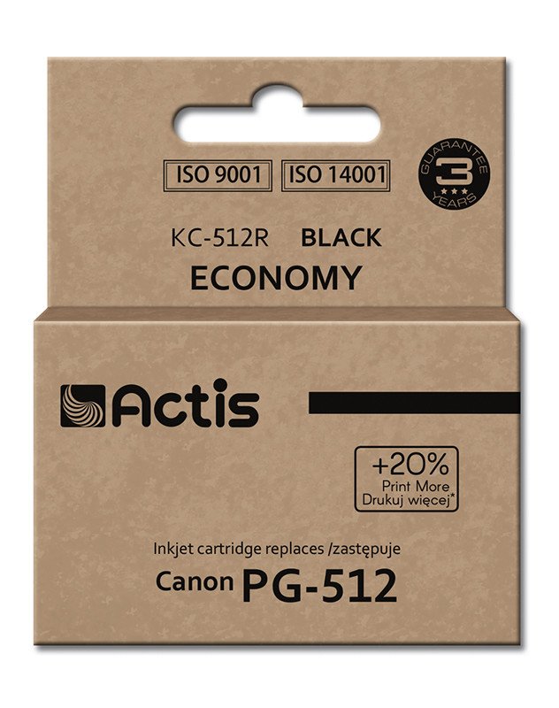 Inkoust Actis KC-512R černý Canon zam PG-512 15ml