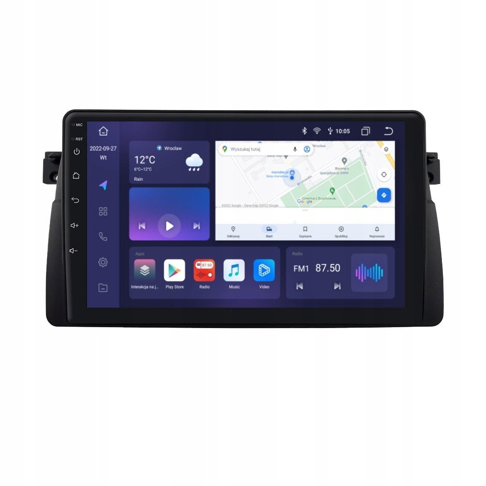 Navigace Android Rover 75 Dsp Carplay 6/128GB Lte