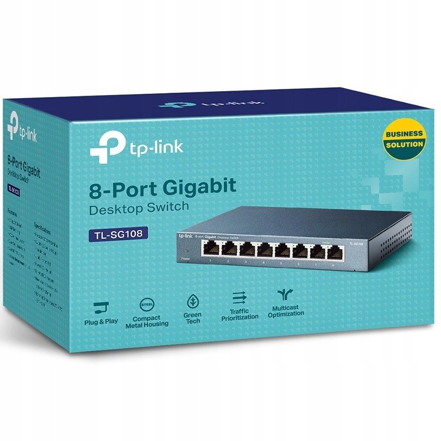 Switch TP-Link TL-SG108 8 portů 10/100/1000Mb/s