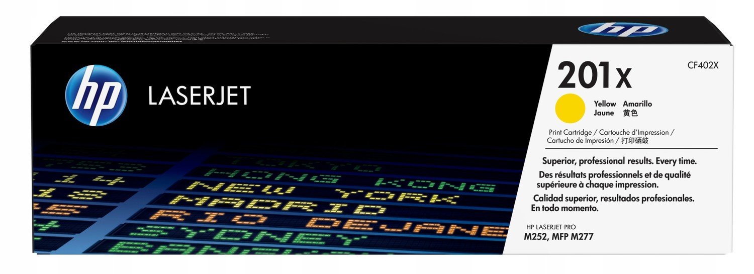 Toner Hp CF402X žlutá