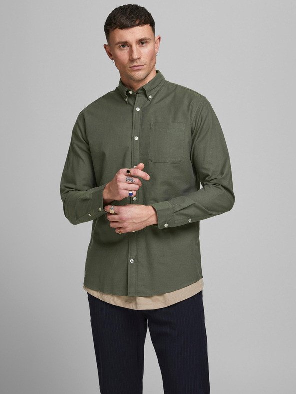 Jack & Jones Oxford Košile Zelená