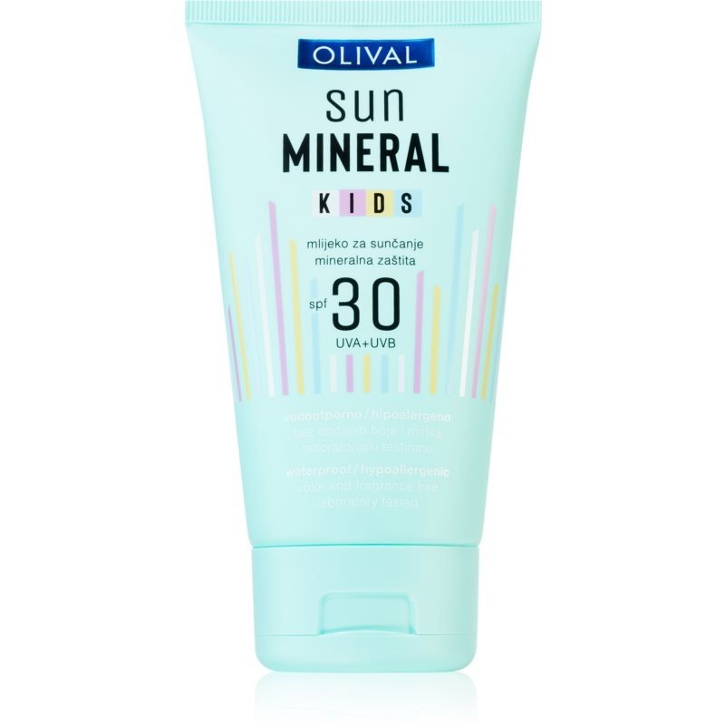 Olival Sun Mineral Kids opalovací mléko pro děti SPF 30 150 ml