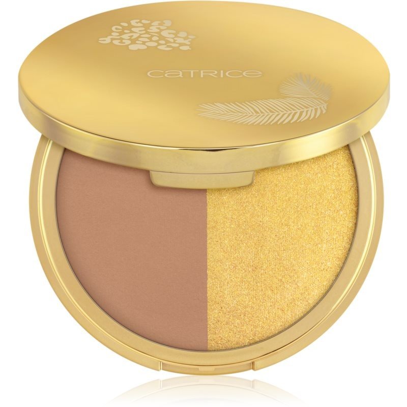 Catrice Wild Escape bronzer a rozjasňovač odstín C01 17,6 g