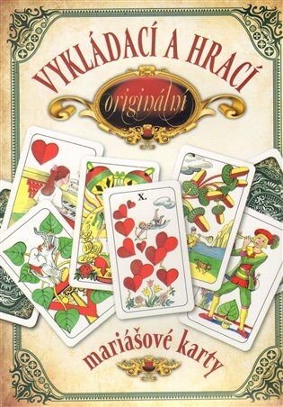 Vykládací a hrací originální mariášové karty - Jan Hrubý
