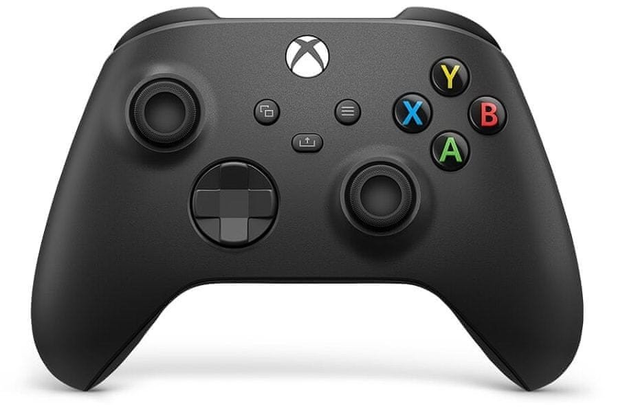 Microsoft Xbox Wireless Controller, černá (QAT-00002) - zánovní