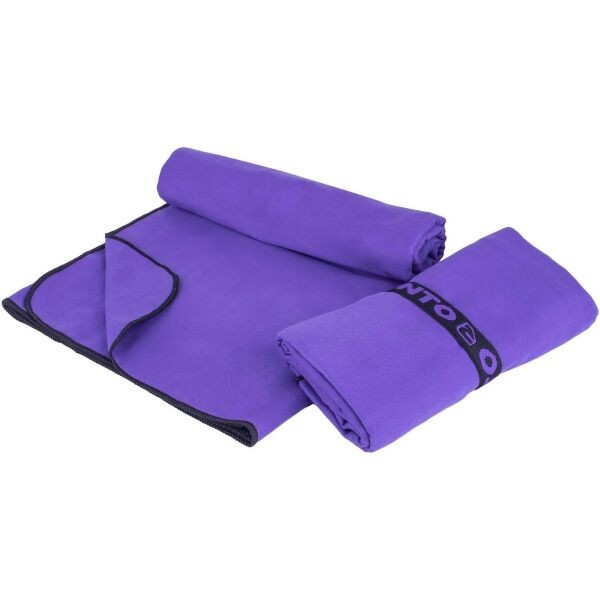 Runto TOWEL 80 x 130 Sportovní ručník, fialová, velikost UNI