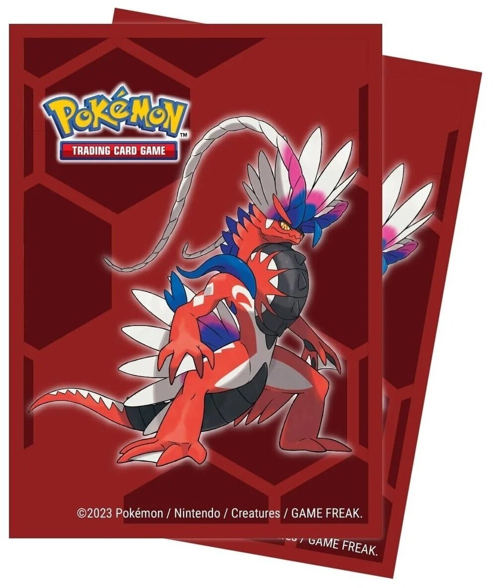 Ochranné obaly na karty Ultra Pro Pokémon - Koraidon Deck Protectors, 65 ks (66x91) - 0074427161866