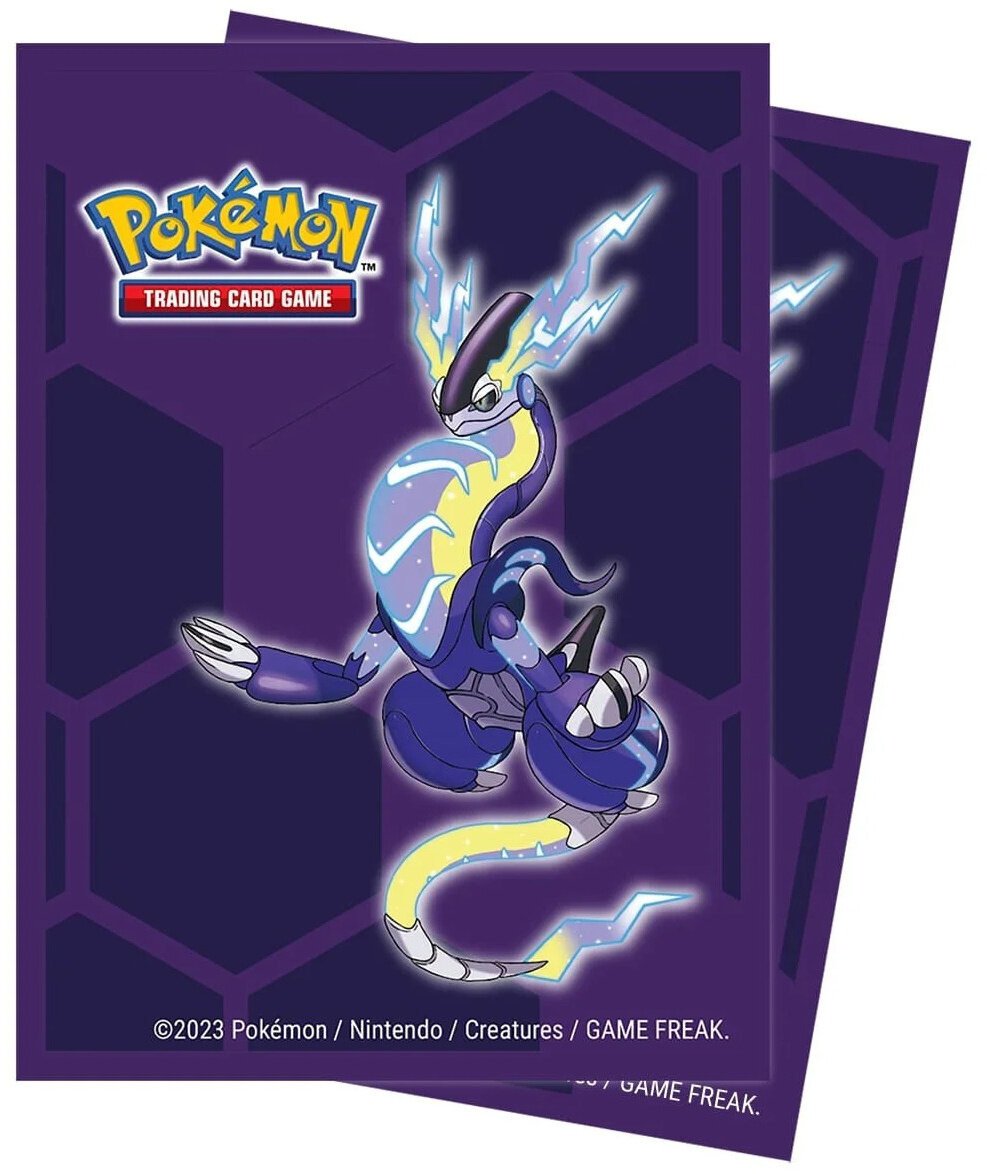 Ochranné obaly na karty Ultra Pro Pokémon - Miraidon Deck Protectors, 65 ks (66x91) - 0074427161897
