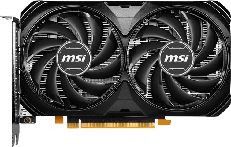 MSI GeForce RTX 4060 VENTUS 2X BLACK 8G OC, 8GB GDDR6 - RTX 4060 VENTUS 2X BLACK 8G OC