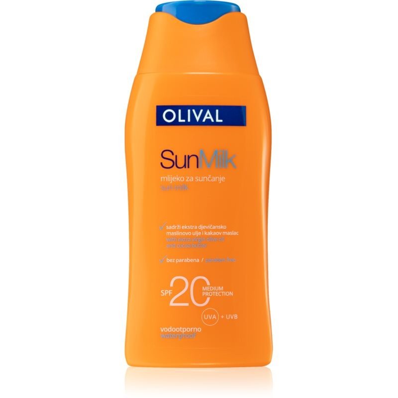 Olival Sun Milk opalovací mléko SPF 20 250 ml