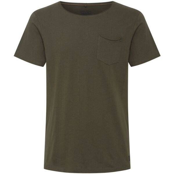 BLEND T-SHIRT S/S Pánské tričko, khaki, velikost M