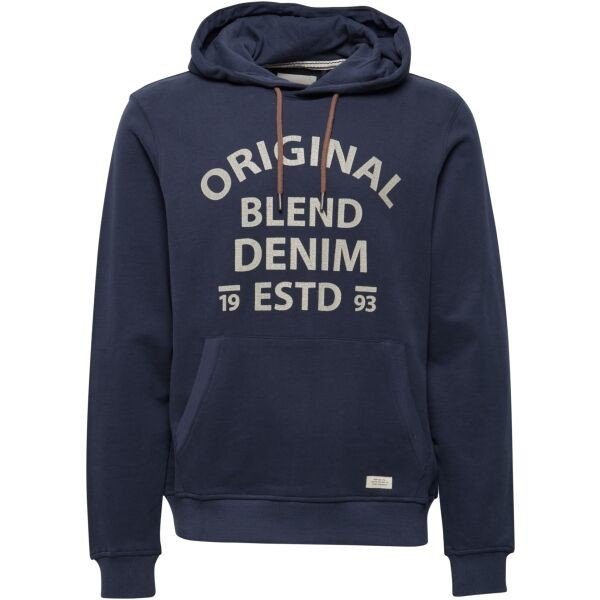 BLEND SWEATSHIRT REGULAR FIT Pánská mikina, tmavě modrá, velikost S