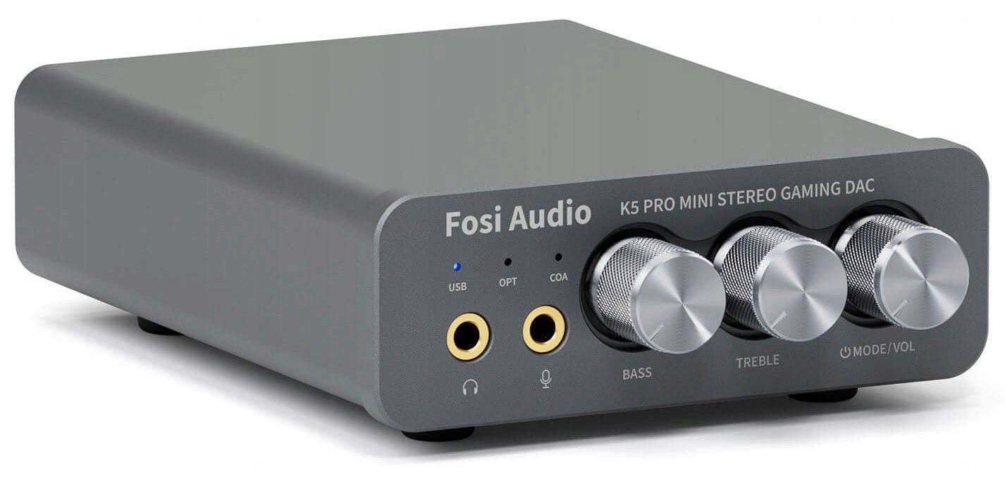 Fosi Audio K5 Pro (Černá) Dac/amp Gaming