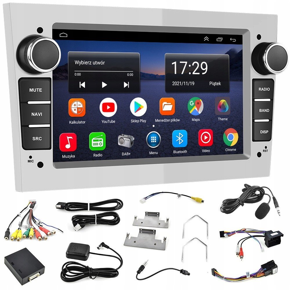 Rádio 7' Android Canbus Pro Opel Corsa D 2006-2014