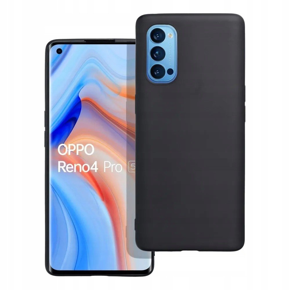 Pouzdro Matt pro Oppo Reno 4 Pro 5G černé