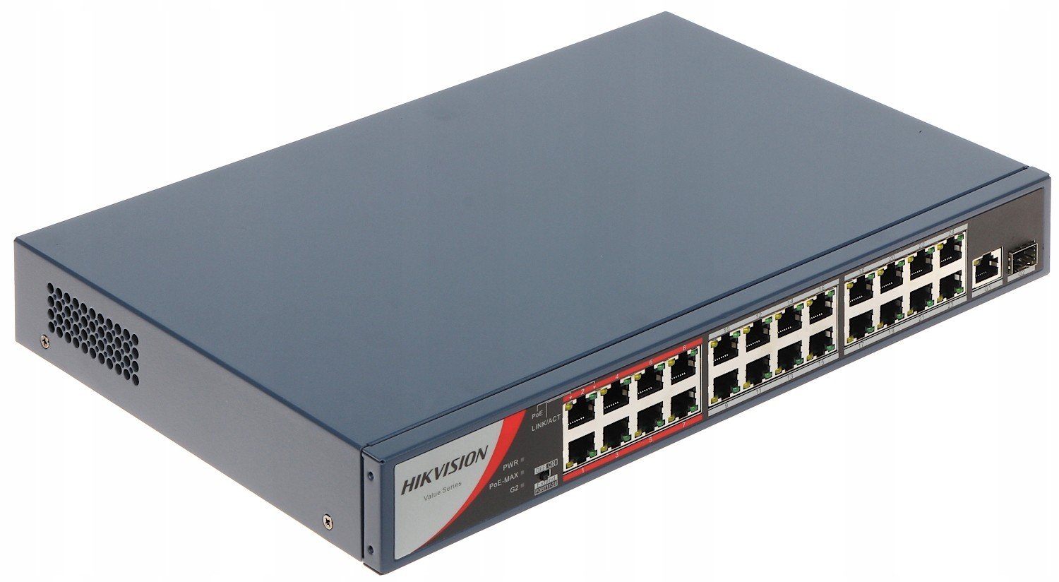 PoE switch DS-3E0326P-E/M(B) 26 portů Hikvision