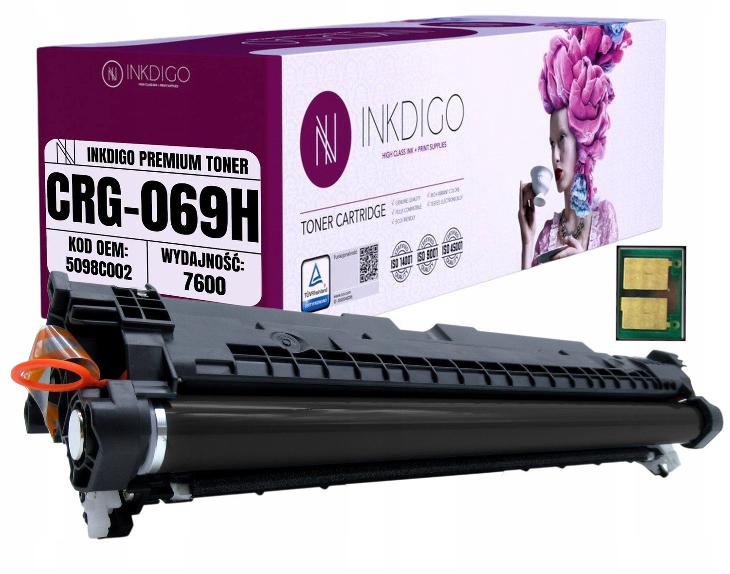 Náhradní toner pro Canon i-SENSYS LBP673 MF752 Cdw