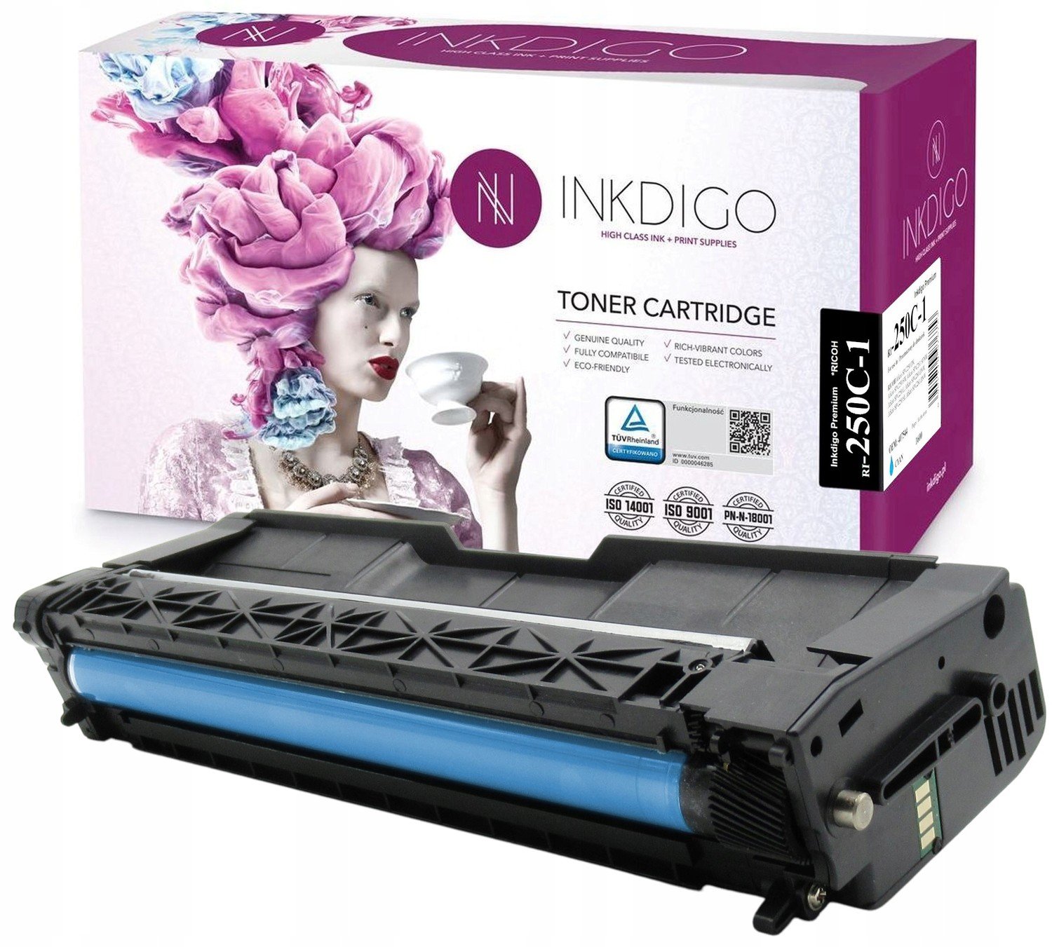 Náhrada 407544 za Ricoh Aficio Sp C250 C260 C261