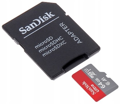 Paměťová karta SD-MICRO-10/64-SAND microSD Uhs-i, S