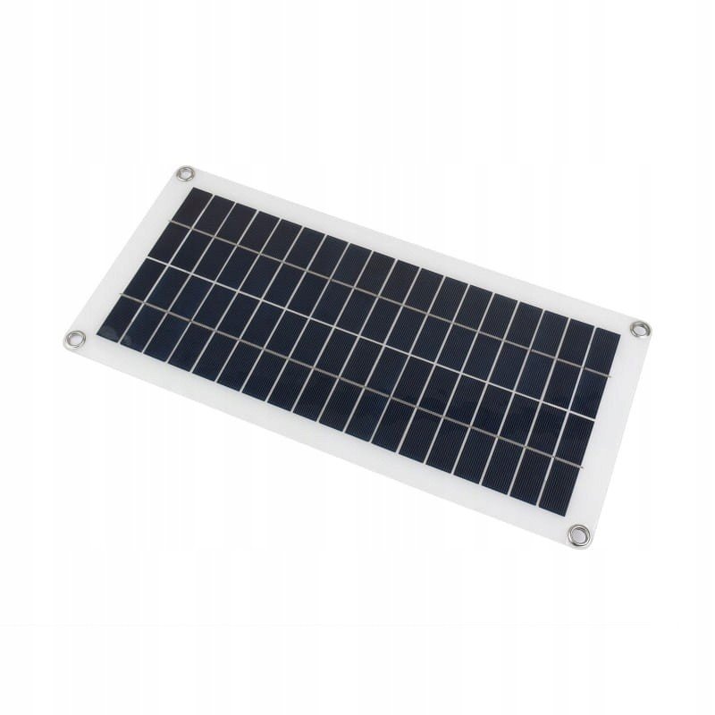 Polykrystalický solární panel 18V 10W 2x Usb