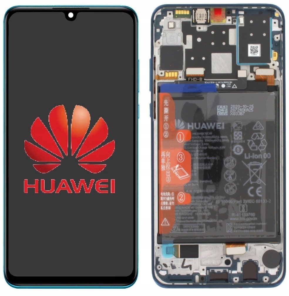 Oryg Displej Huawei P30 Lite Modrý