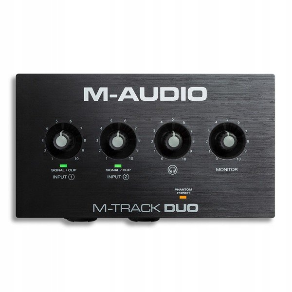 Levné audio rozhraní na Usb M-audio M-track Duo
