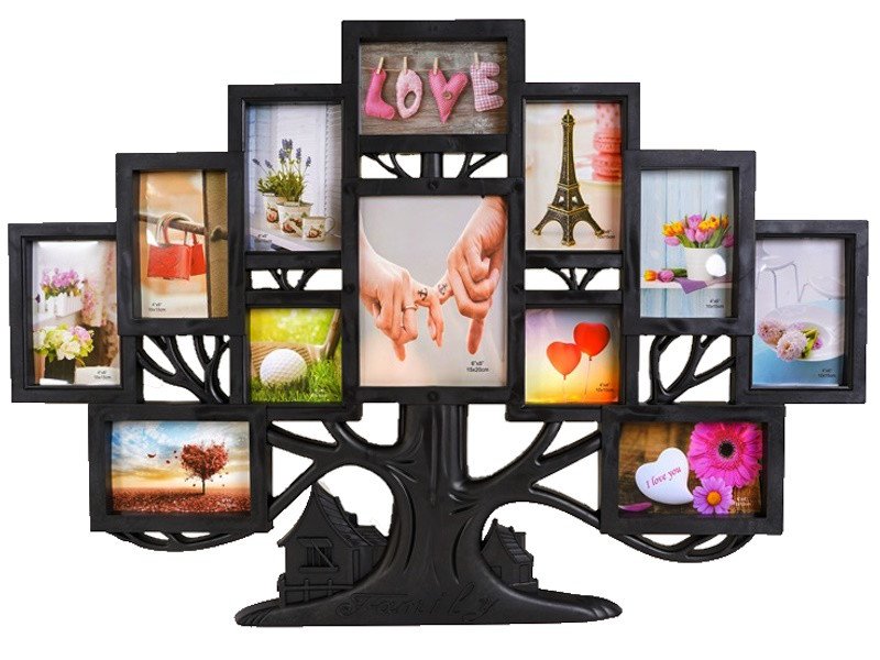 Rámeček Galeria 12 obrázků Černý Strom