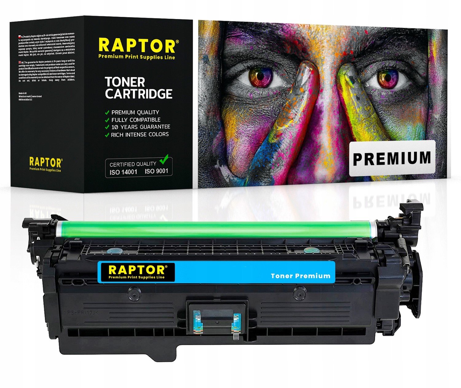 Toner Premium Do Hp M575c M575dn M575f CE401 Cyan