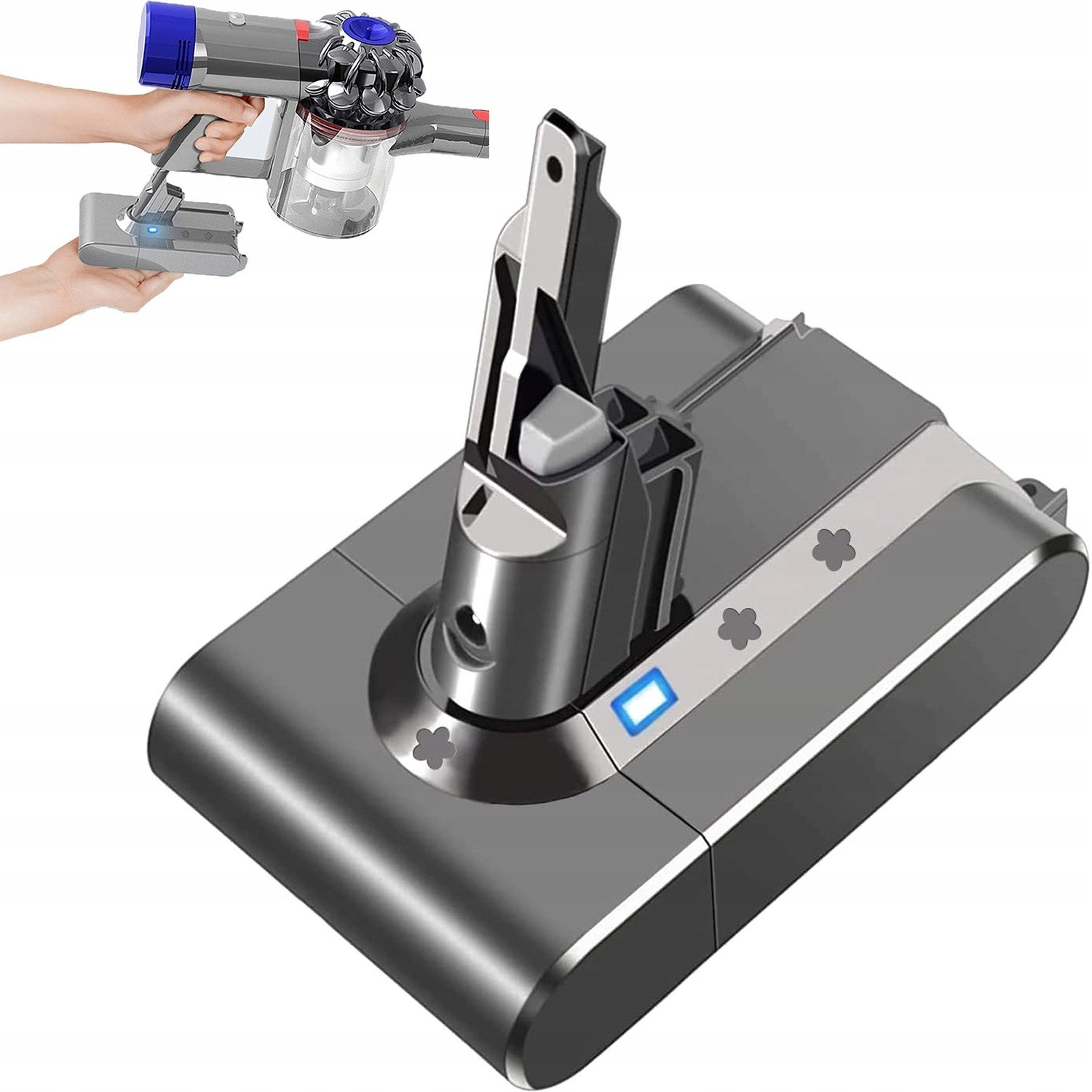 Baterie Pro Dyson V7 SV11 baterie 21.6V 4000MAH