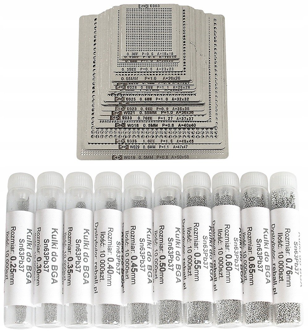 Sita Kulki Sada Sit Univerzální Bga 36ks