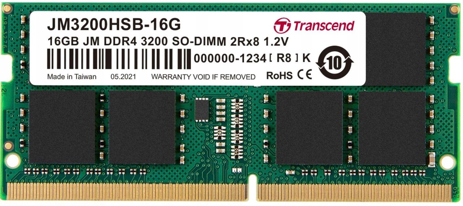 Operační paměť DDR4 Transcend JM3200HSB-16G 16 Gb