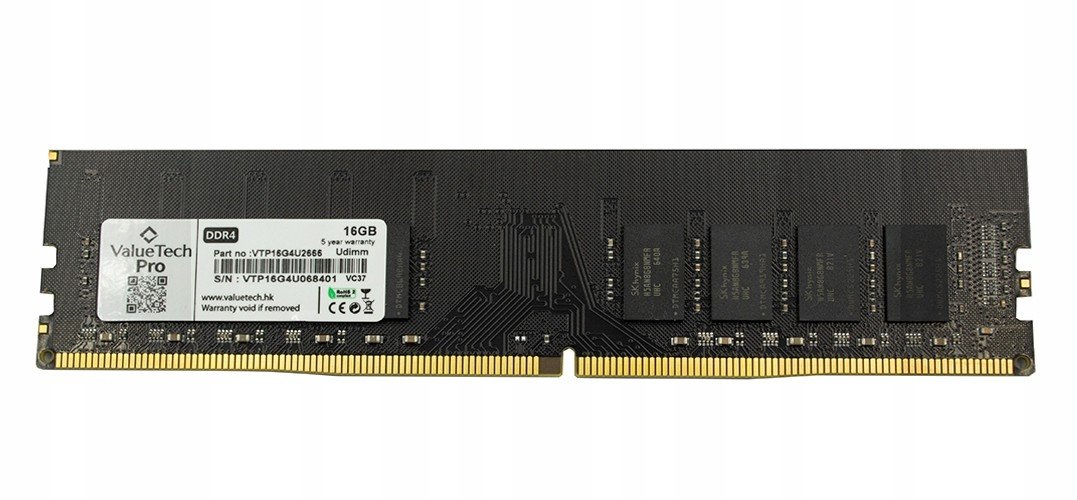 Value Tech Pro DDR4 16GB 2666MHz operační paměť