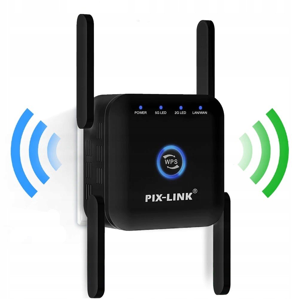 Wi-Fi zesilovač 2,4G 5G 1200Mbps Pix-link