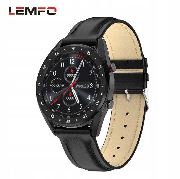 Chytré hodinky Lemfo L7 32GB IP68 Ekg černé