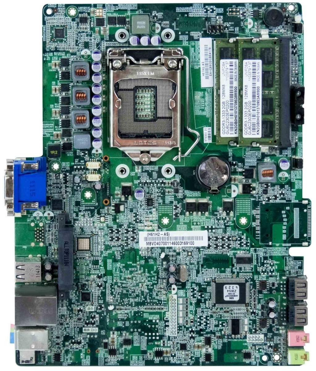 Acer H61H2-AS Lga 1155 DDR3 Veriton L4610G L4610