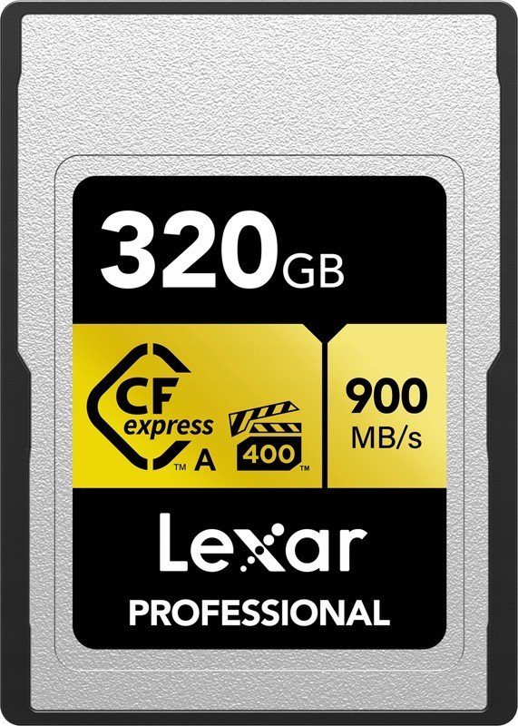 Lexar CFexpress Gold VPG400 320GB Type A čtečka