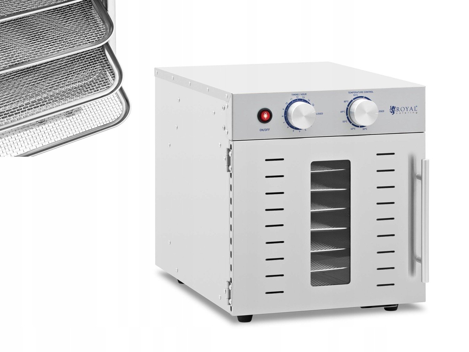 Sušička Hub Ovoce Zeleniny 8 Úrovní 800W