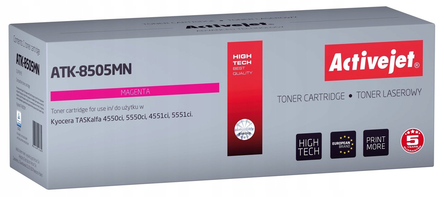 Toner Activejet ATK-8505MN (náhrada Kyocera TK-8