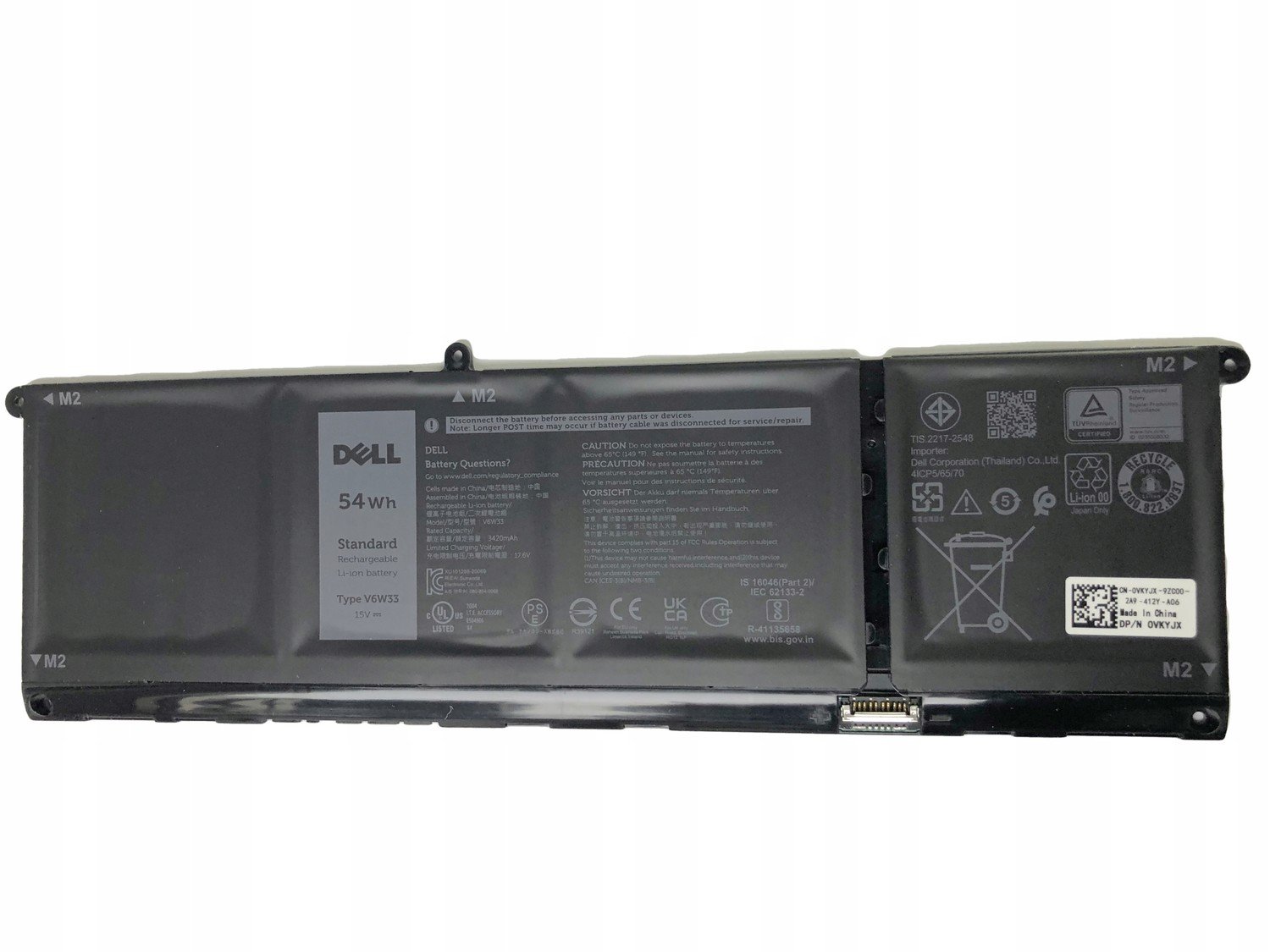 Nový originální Dell Vostro 3510 3511 3515 V6W33