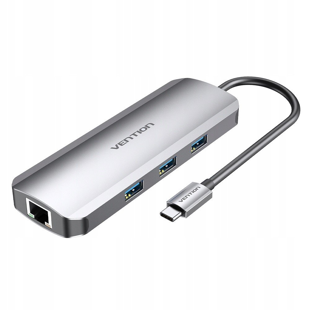 Vention Usb-c 9in1 Tf/sd Hdmi Lan PD100W Audio