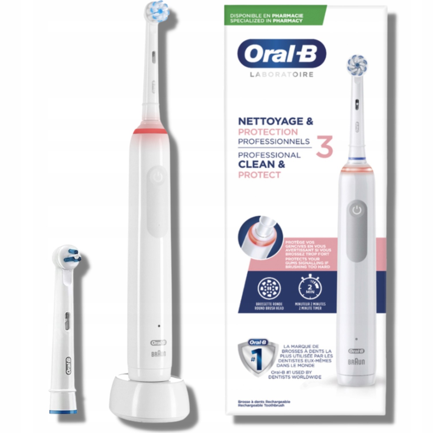 Elektrický zubní kartáček Braun Oral-B Pro