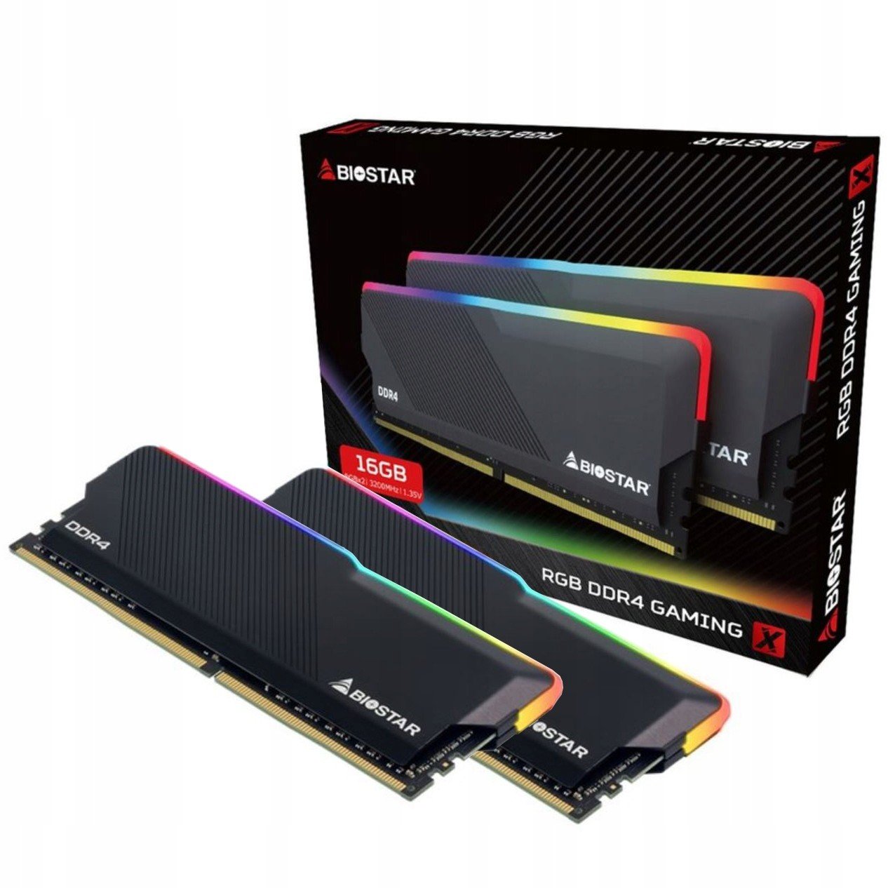 Paměť Biostar Gaming X Rgb DDR4 16GB 3200MHZ CL18
