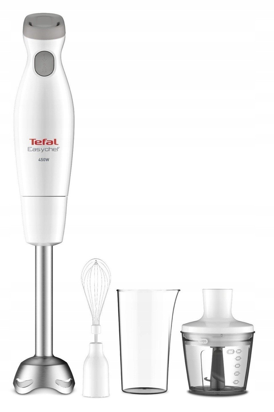 Tefal tyčový mixér HB453138 450 W bílý